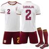 2026 No.2 Carvajal Spain Away Jersey for the USA-Mexico-Canada World Cup