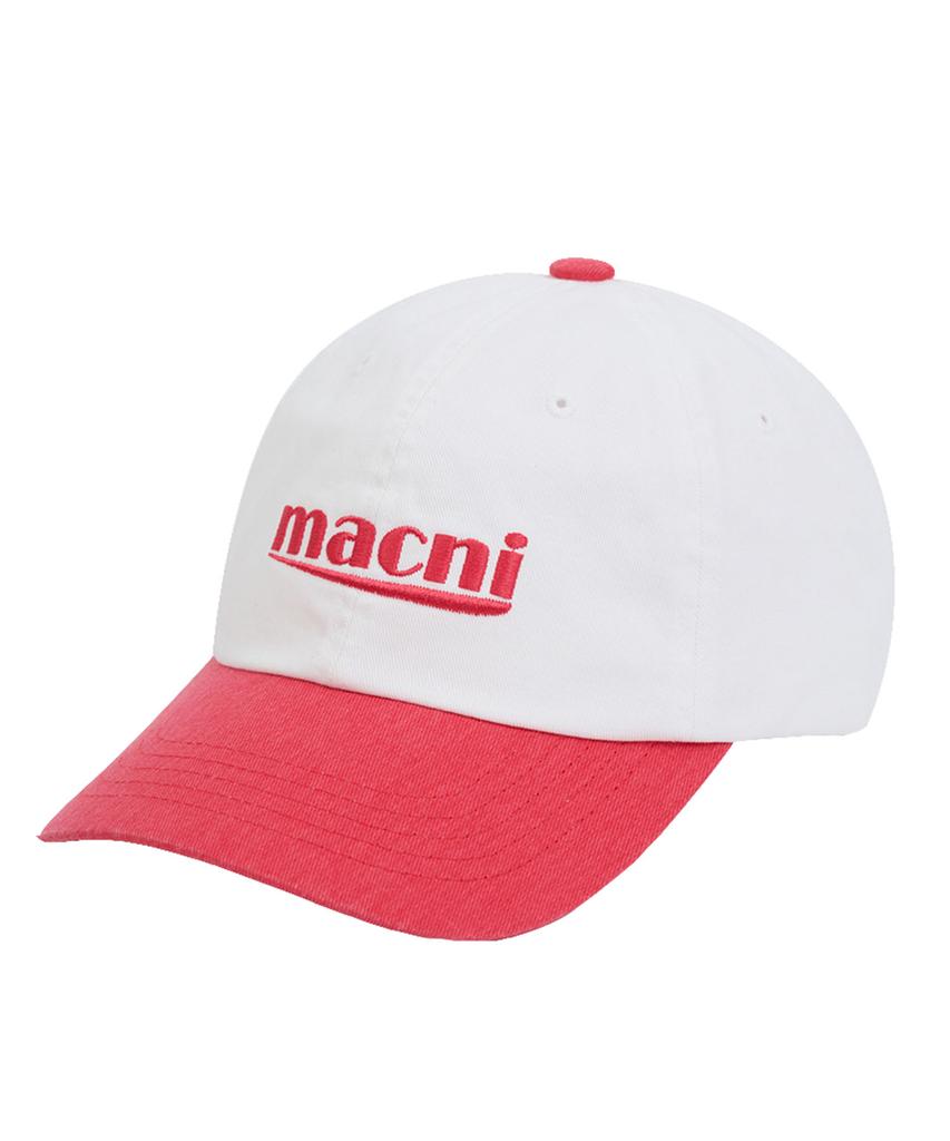 Makeuni Signature Logo Mix Ball Cap_Coral