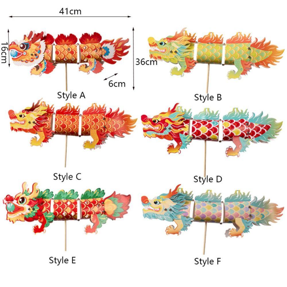 Glowing Lantern Making Material Flexible Spring Festival Dragon Decoration Lantern Festival