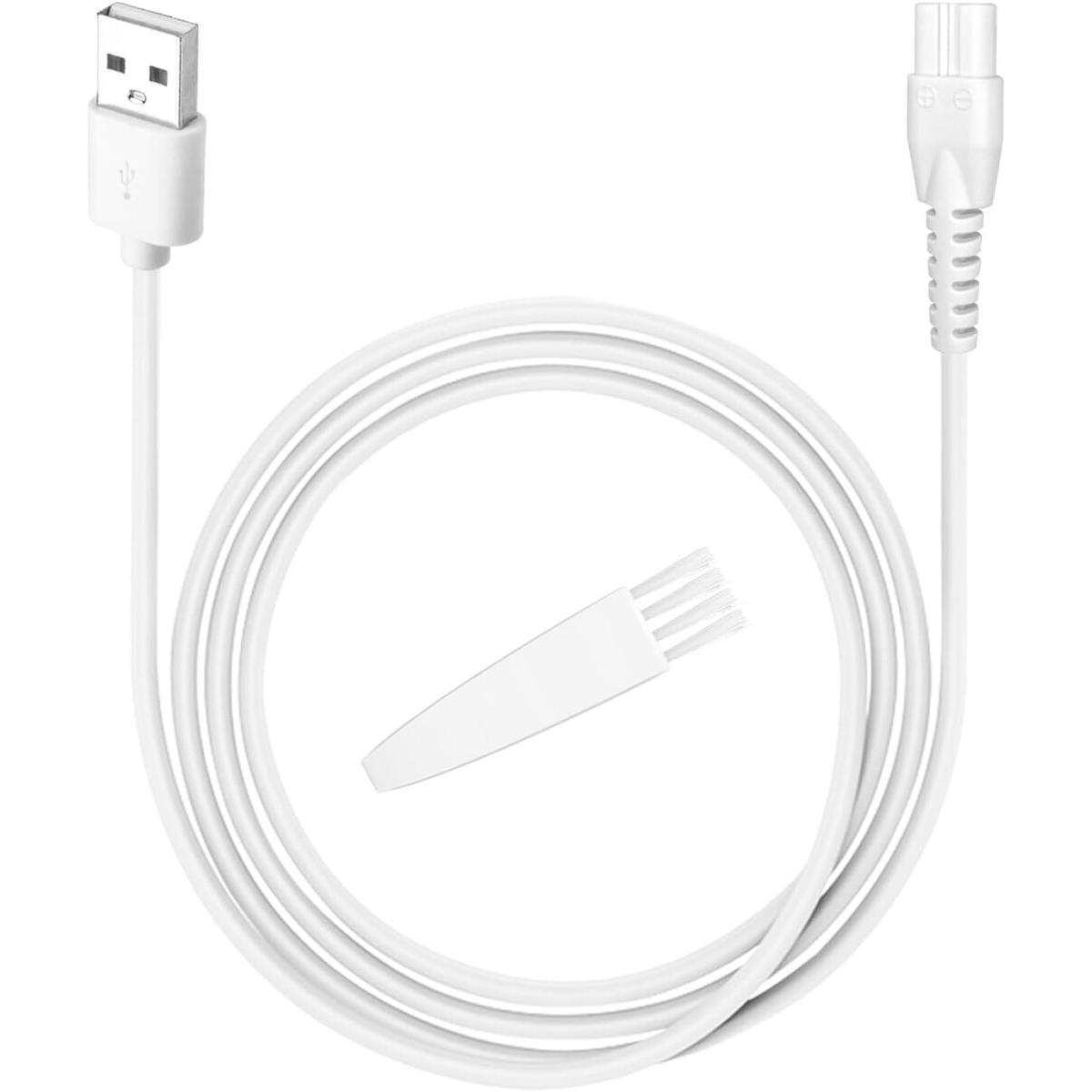 

Meridian Trimmer Charger, Meridian Charger for Trimmer Original M2B M2C M2A M2G, Electric Razors for Women, 3.3ft Power Cord, 1 Cleaning Brush Single-line белый
