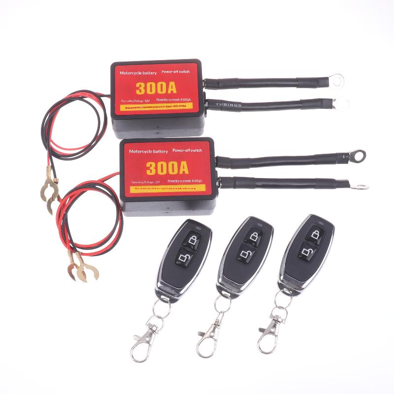 12V 300A Auto Intelligenter Fern-Batterietrennschalter Reines Kupferrelais Trennschalter Für Isolator Autos/SUVs Mit Kabellosem Batterieschalter