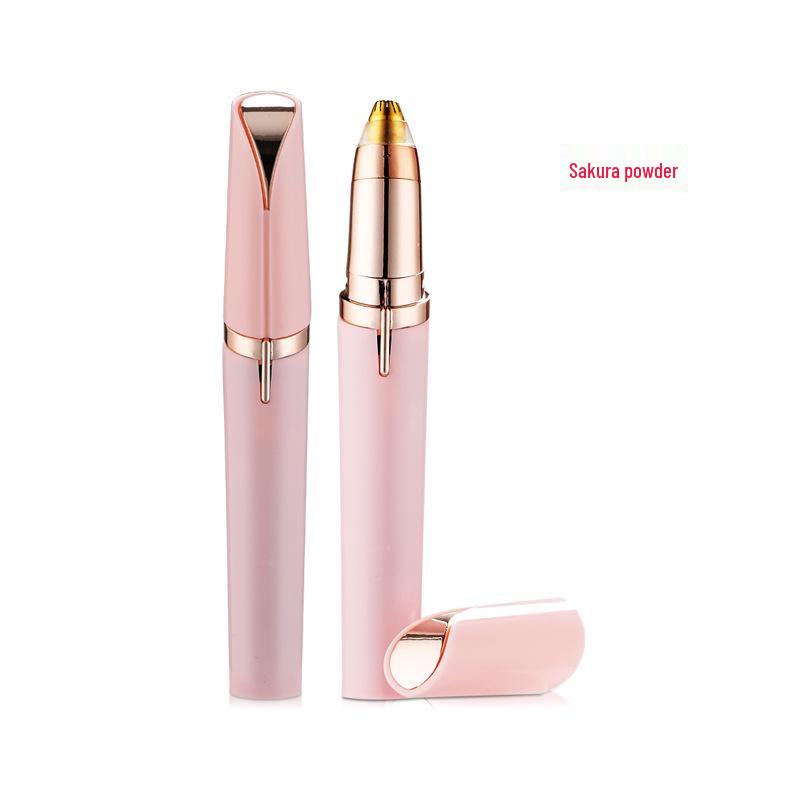 

USB Rechargeable Electric Eyebrow Trimmer and Shaper for Women - Convenient Automatic Razor & Hair Removal Tool with Eyebrow Pencil. Battery Powered