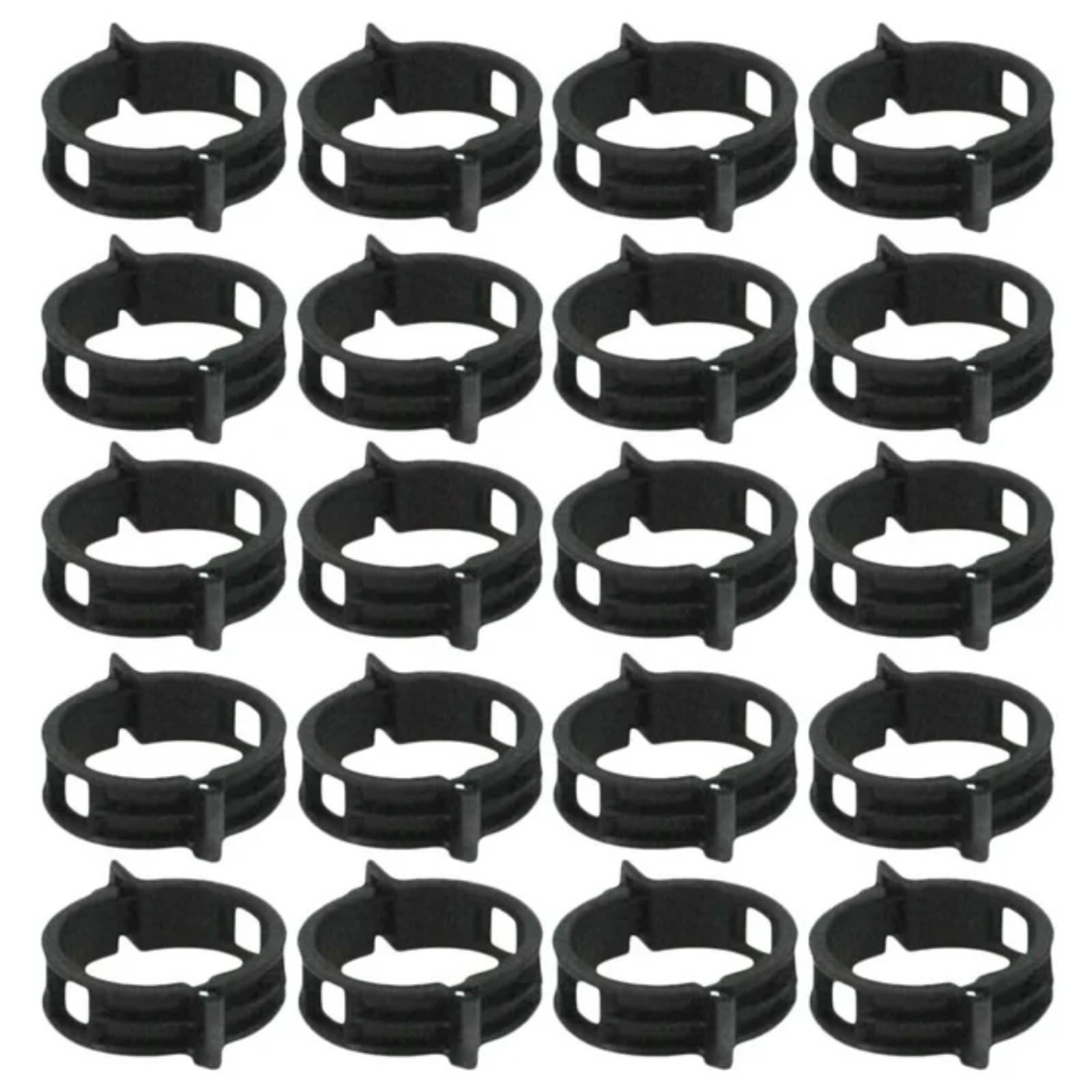 

400/600 шт. Защищенный пластиковый зажим для растений, садовые зажимы для вьющихся растений 400pcs