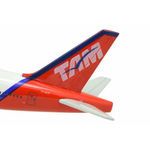 TANG DYNASTY 1/400 16cm TAM Airlines Boeing B777 Alloy Airplane Model Toy