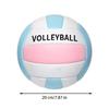 Sandvolleyboll Lagsport Träningsboll Slitstark Mjuk Volleyboll för Träning Träning Lagsport Inomhus Skola Park