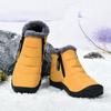 Snow Boots Men's Winter Shoes Adult Men's Flat Shoes Waterproof Anti Slip Durable Cotton Shoes Ski Boots, Men's Shoes Brand 2025
