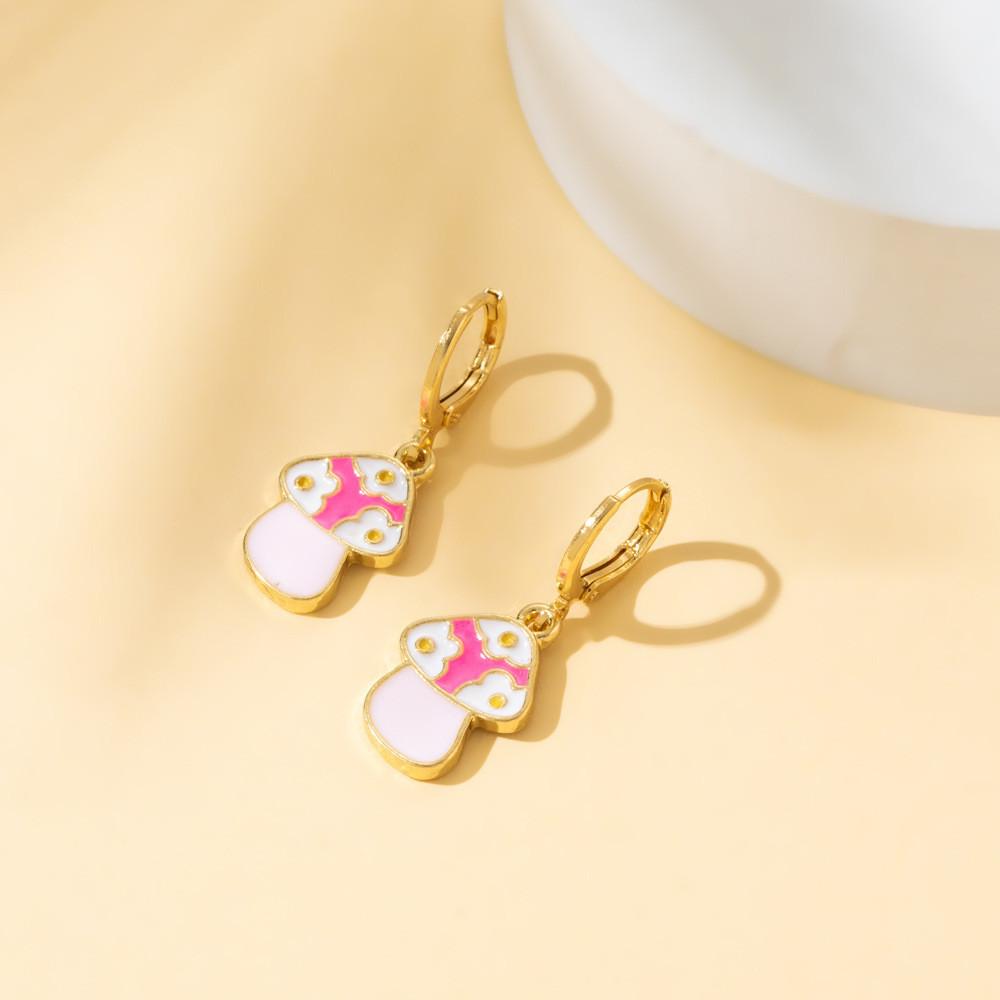 And Cloud Fashionable Star Earrings For Women Creative Simple Design Alloy Material