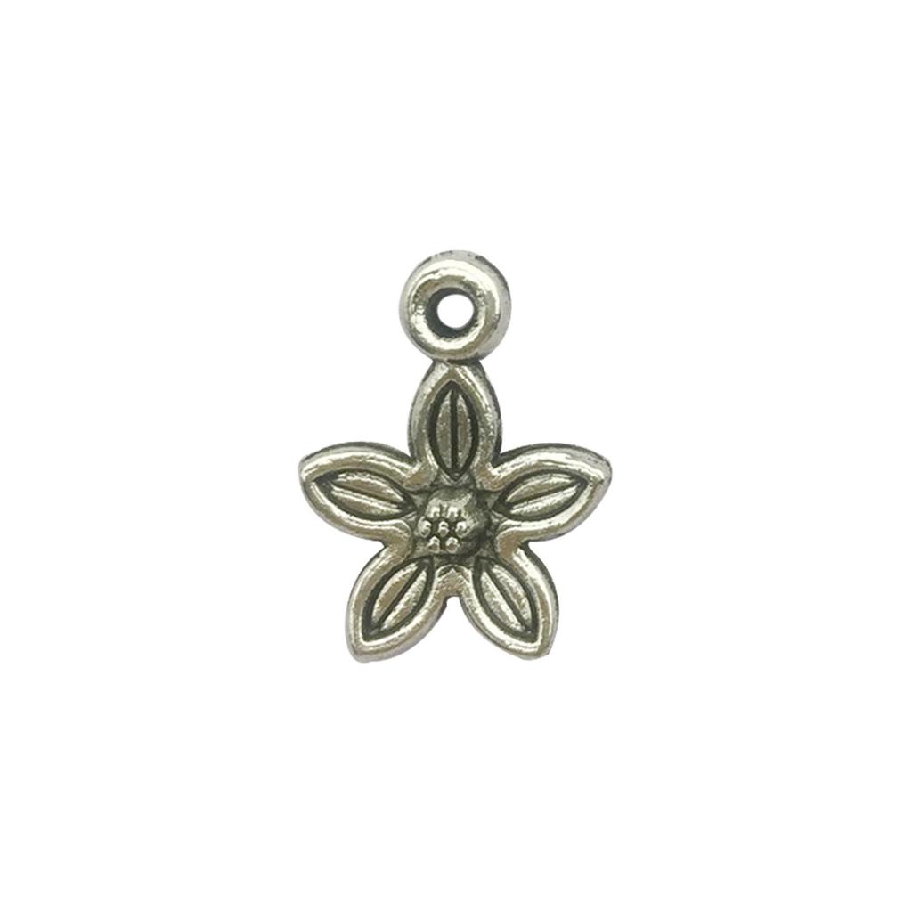 Alloy Flower DIY Jewelry Accessories for Necklace, Bracelet, Key Pendant