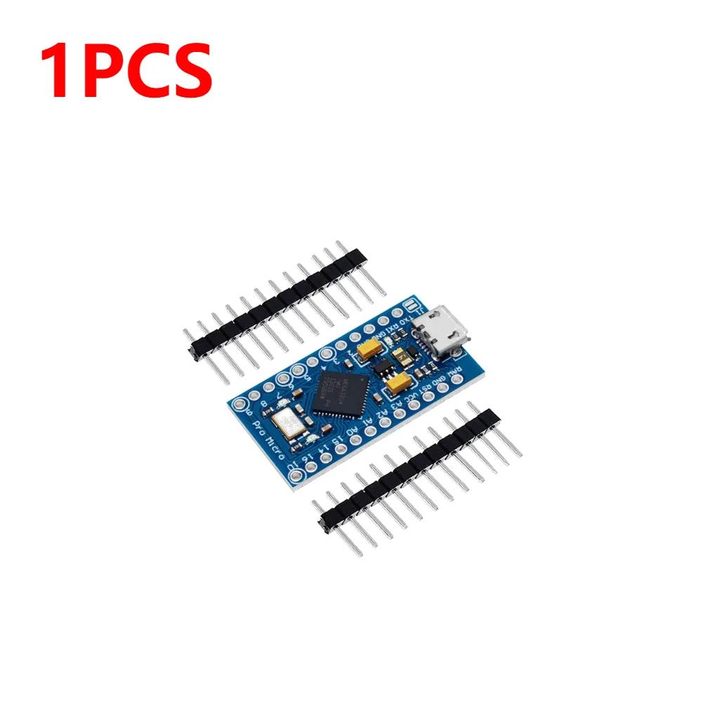 1-10x MICRO/TYPE-C USB Pro Micro for arduino ATmega32U4 5V/16MHz Module with 2 row pin header For Leonardo in stock best quality