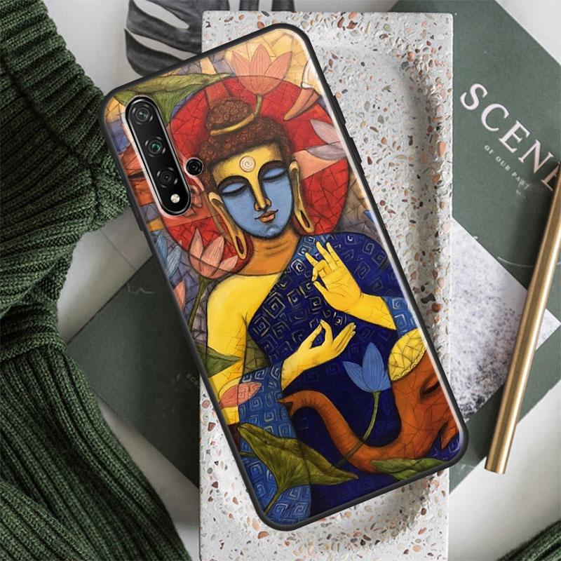 Lord Buddha Für Huawei Nova 12s 7i 8i 11i 12i 9 10 SE Y91 Y90 Y60 Y70 Y72 Y61 P30 P40 Lite P60 Pro Hülle