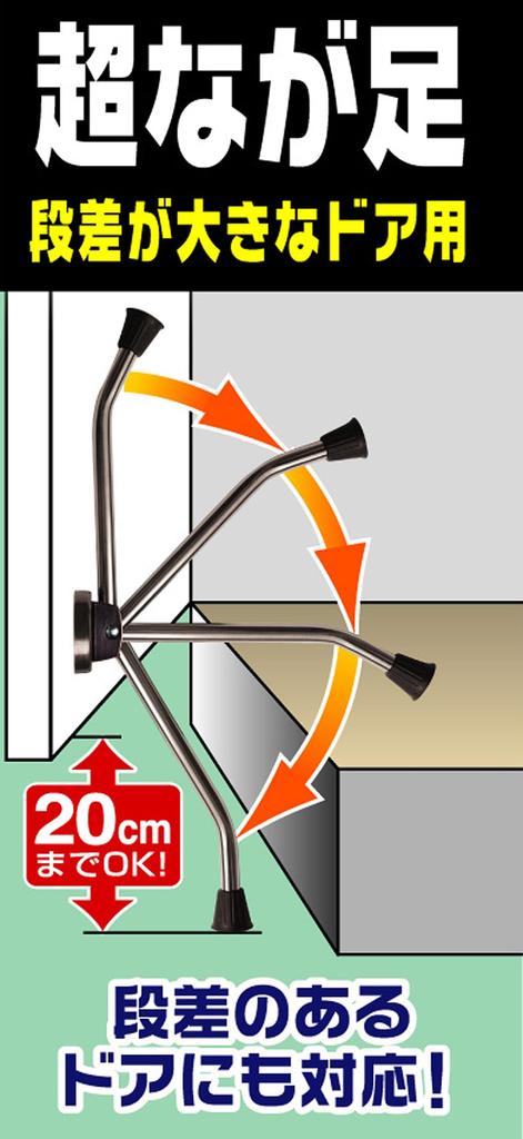 Nomura Tech Comfortable and Convenient Power Door Extra Long For Doors with Large Stopper, Legs, Steps, N-3031