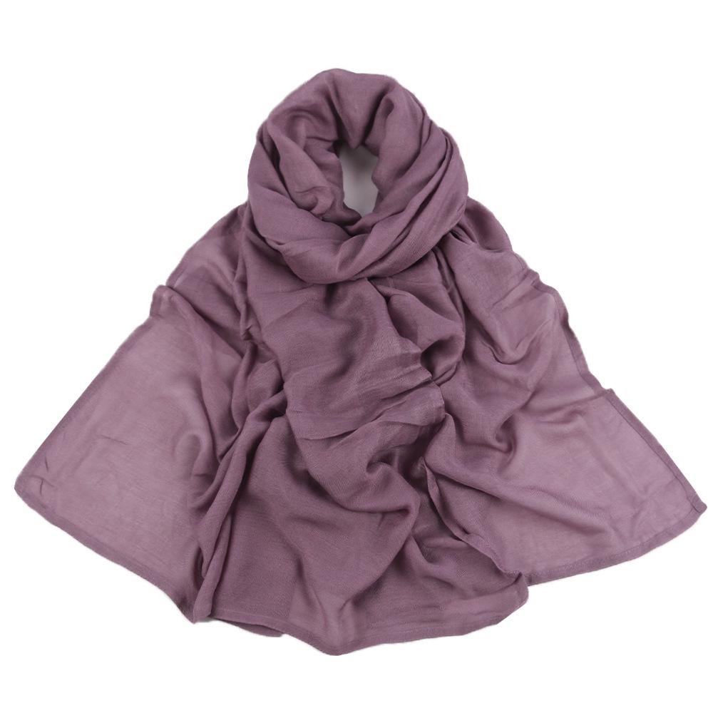 Breathable Rayon Wide-Brim Shawl & Scarf
