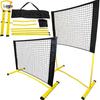 Landa Portable Height-Adjustable Pickleball & Badminton Net