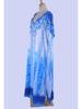 European-American Cotton Loose Beach Long Robe Cover-Up Dress