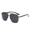 Polarized Sunglasses Men's High-end UV Protection Driving Yellow Lenses Sunglasses Anti-glare Square Fishing Glasses