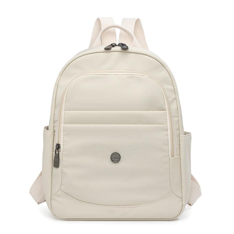 Damen Mehrschichtiger Kurzer Reise Kleiner Rucksack Nylon Wasserdicht Leichter Schulrucksack