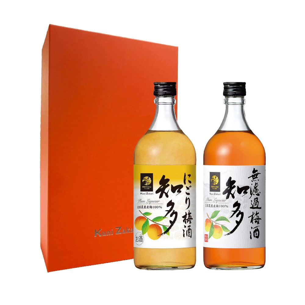 Пивоварня саке Накано Нефильтрованное сливовое вино Уме Чита Мутное сливовое вино Набор Чита Айти Подарочная коробка [Умешу, 14% об. алк., Префектура, Япония, 1440 мл] [Подарочный набор]