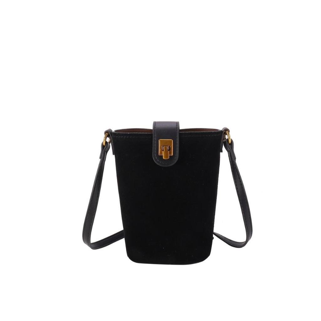 Damska Retro Matowa Torba Listonoszka - Casualowa Torba na Ramię Jesień/Zima