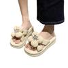 Stylish Summer Platform Slippers For Women Comfortable Floral Design Casual Sandals