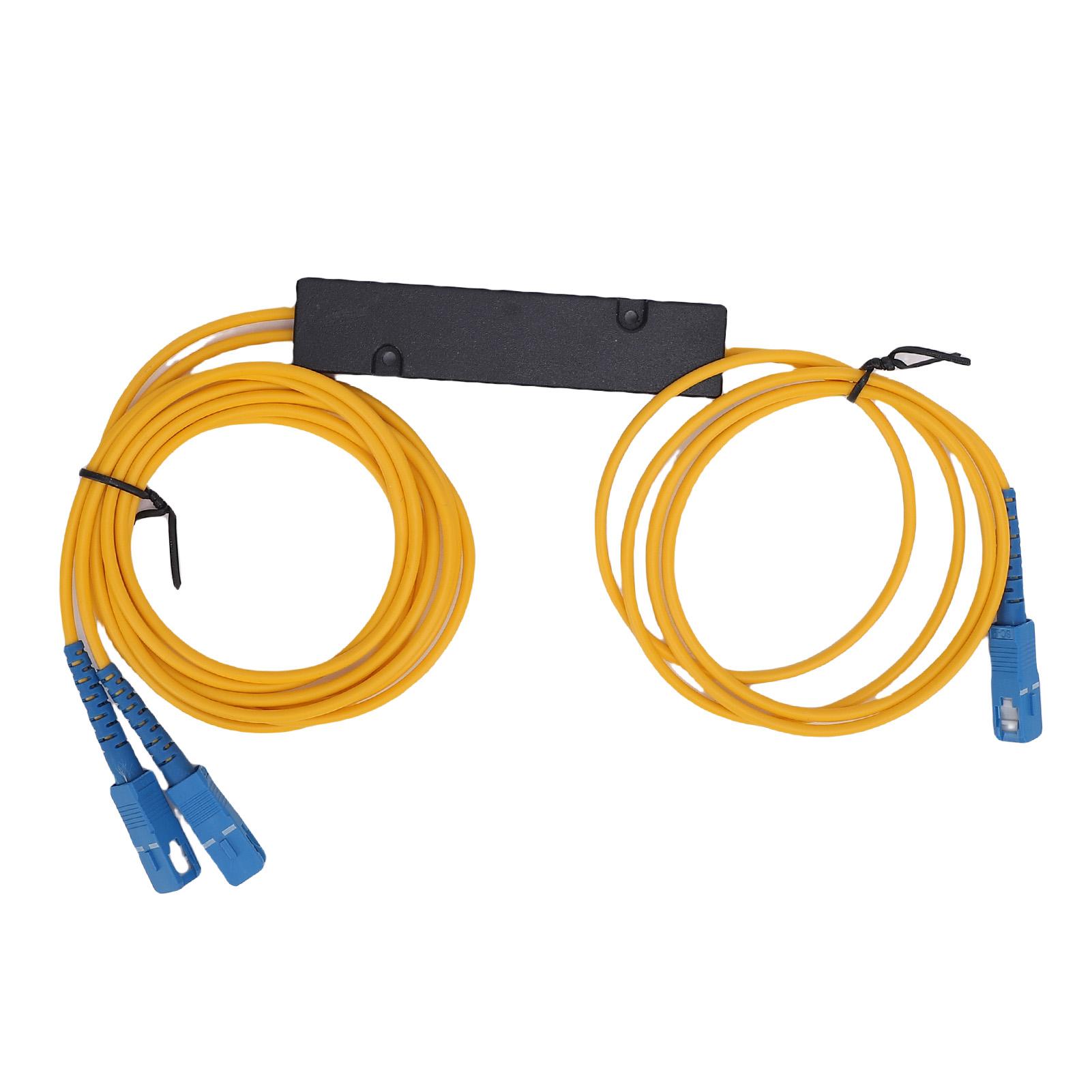 

1 to 2 Optical Fiber Single Mode G657A1 SC FC LC ST Optical Fiber Splitter Cable 1310 1550nm