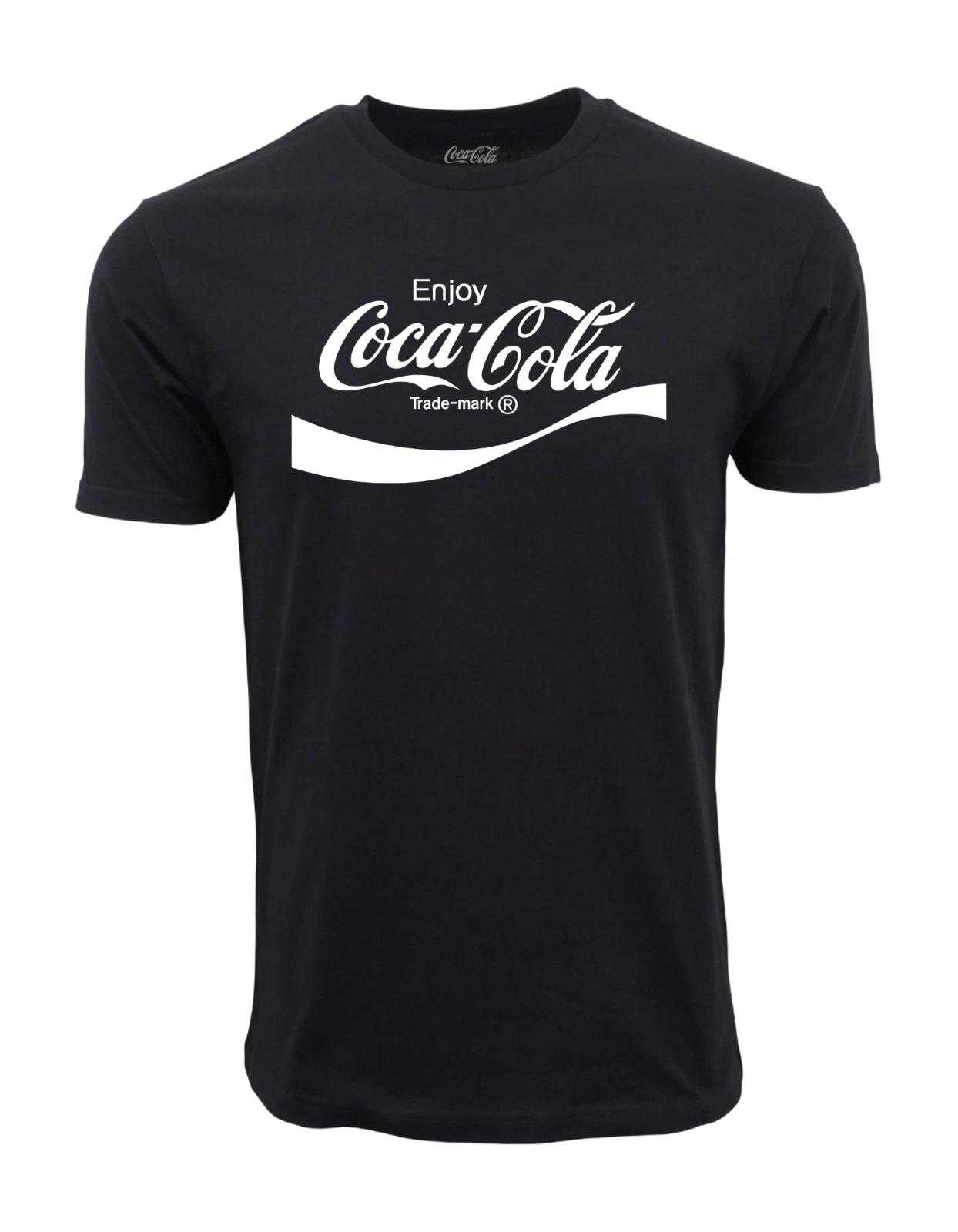 Unisex Adult Classic Graphic COKE ALWAYS COCA COLA CLASSIC T SHIRT ... S