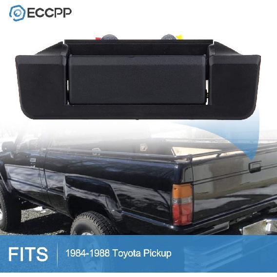 ECCPP Tailgate Door Handle 1Pc Black for 1984 1985 1986 1987 1988 for Toyota Pickup