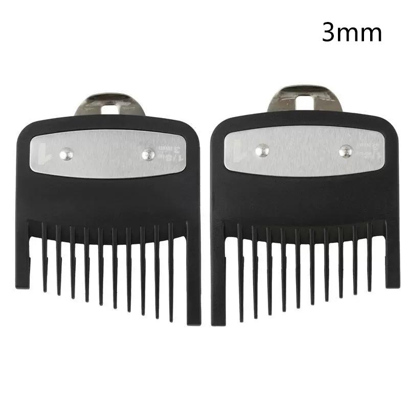 2Pcs Professional Hair Clipper Limit Comb Guide Limit Comb Trimmer Guards Attachment Universal Haircut Tool