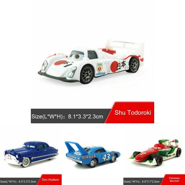 Entzückende Pixar Cars Figuren Mini PVC Actionfigur Modell Spielzeug Puppen für Kinder