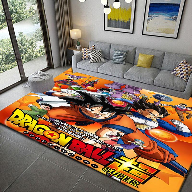 Dragon Ball Dormitory Soft Area Ruganime soft washable cartoon floor carpet