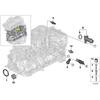 11118511205 Aluminum Engine Block Connector Pipe For BMW F30 G20 X1 X2 X3 X4 320I 530I 730I Replacent # 11118511205 V203560 460209 WG2357661