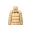 Nike Storm-Fit Windrunner Wasserdichte Mode Kapuzen-Reißverschluss Langarm Daunenjacke Herrenjacken Sesam-Braun HQ4183-233