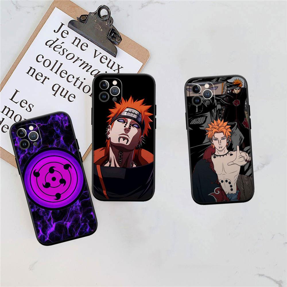 LO80 Pain Akatsuki NARUTO Soft Shell Phone Case for Redmi Note 13 14 Pro+ Plus A3 A3X 13X 13C 13R 14S 14C 14R
