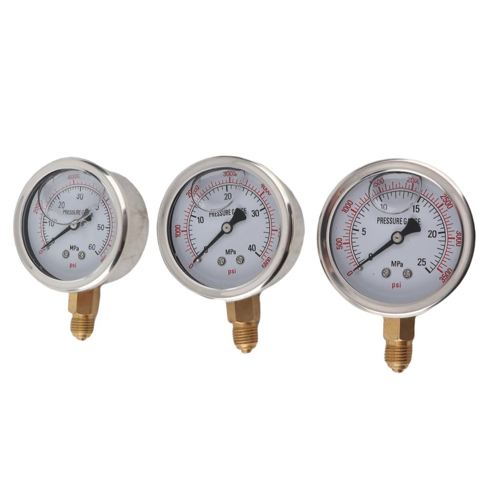 Hydraulikdruckprüfset Genau Tragbar 25 40 60MPa Hydrauliktester mit 8 Kupplungen für