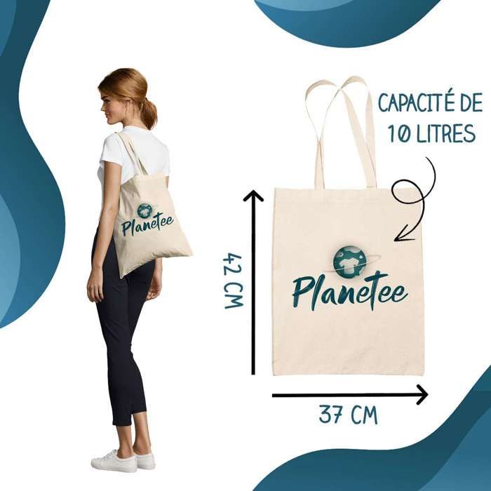 Tote Bag Merci Orthophoniste Adorée | Idée Cadeau Collègue Travail Retraite Sac Cabas Réutilisable
