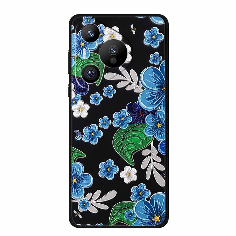 3D Emboss Case For Honor 400 Pro Phone Case Flower Shockproof Silicone Soft Coque For Honor400 Pro Back Cover Case 400Pro Funda