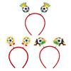 Football Headband Soft Lightweight Stretchy Fit Hair Hoop Football Match Cheering Props Game