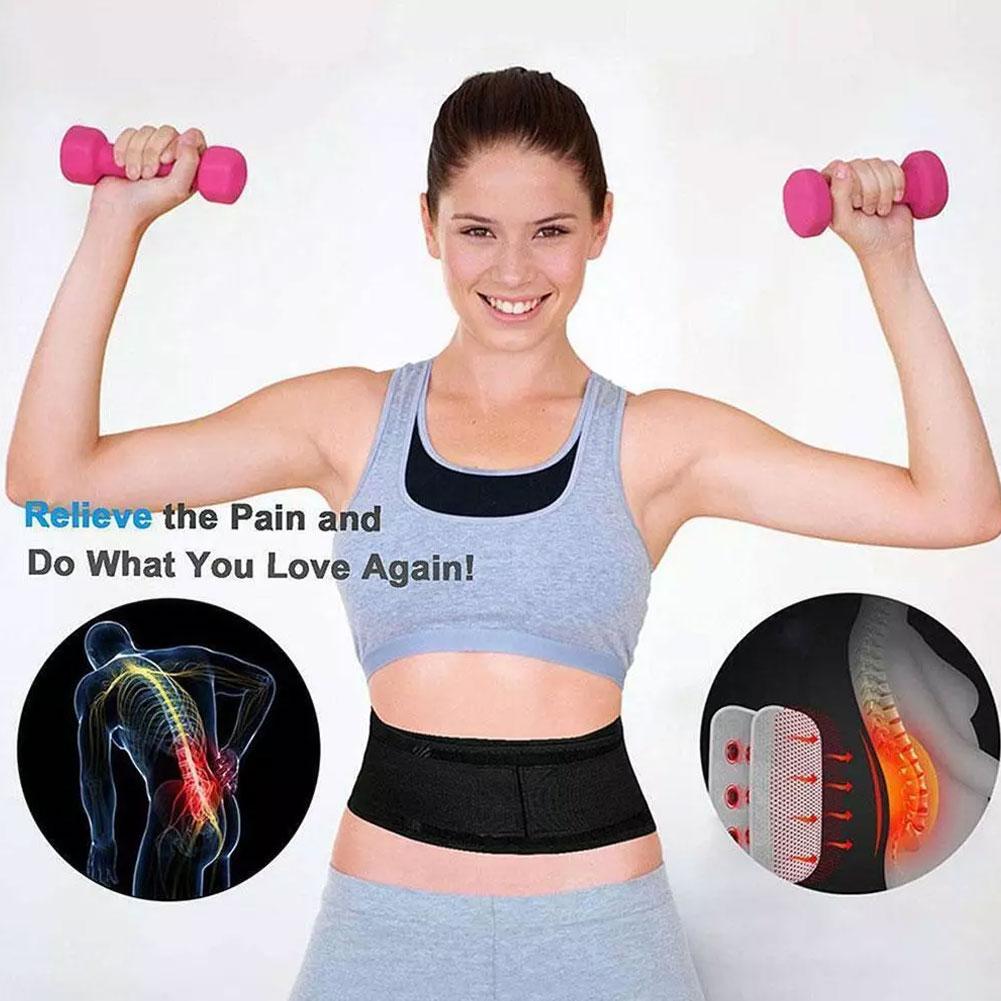 Self-heating Magnetic Back And Waist Massager Support Belt Therapy Lumbar Waist Support Belt Gym Sports Back Relieve Waist Pain