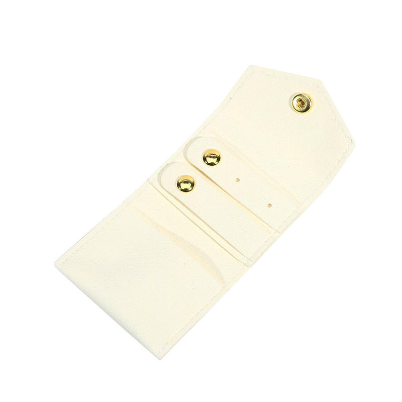 Mini Jewelry Case Functional Storage Organizer Foldable Jewelry Bags for Ring Earring Necklace Packing Pouches Travel