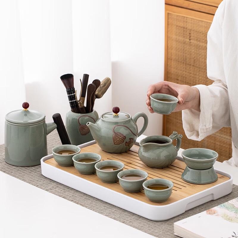 CHAHIGER TECHNOLOGY Portable Ceramic Tea Set