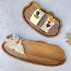 Japanischen Stil Holz Tee Kaffee Tablett Obst Dessert Süßigkeiten Platte Holz Dekorative Brot Snack Kuchen Lebensmittel Gericht Tabletts Geschirr