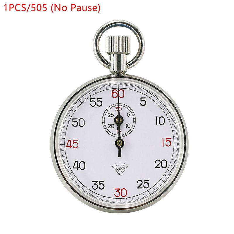 1Piece 30s/60s Mechanical Stop Watch Second Chronograph Teaching Timer Mechanical Stopwatch Teaching Instrument