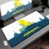 Kawaii Anime Girl Deskmat HD Printing C_cyberpunk Non-slip Mouse Pad XXL Laptop Gamer Dragon Speed Keyboard Rug Durable Washable
