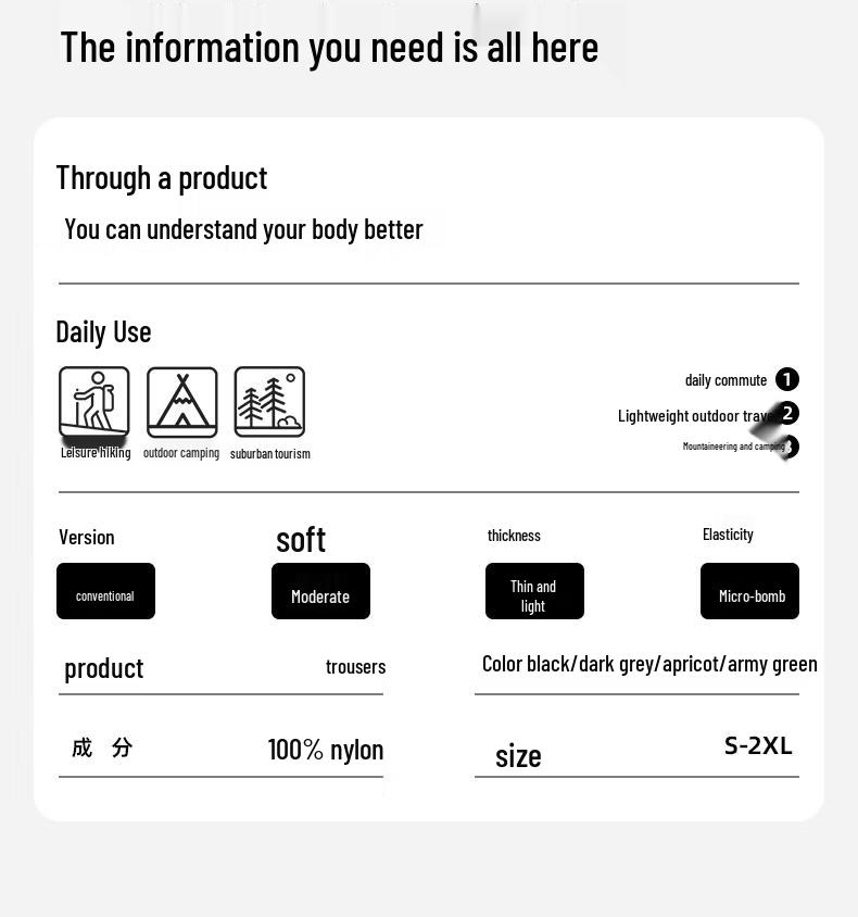 Foss Phil Men's Outdoor Waterproof Cargo Pants