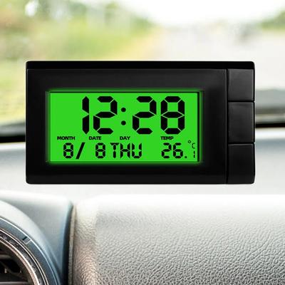 Digital Thermometer LCD Display Auto Digital Calendar 2 In 1 Electronic Temperature Gauge for Car Accessories for Vehicle Parts