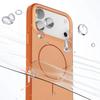For iPhone 17 Pro Case Compatible with MagSafe Shockproof TPU PC Phone Back Cover