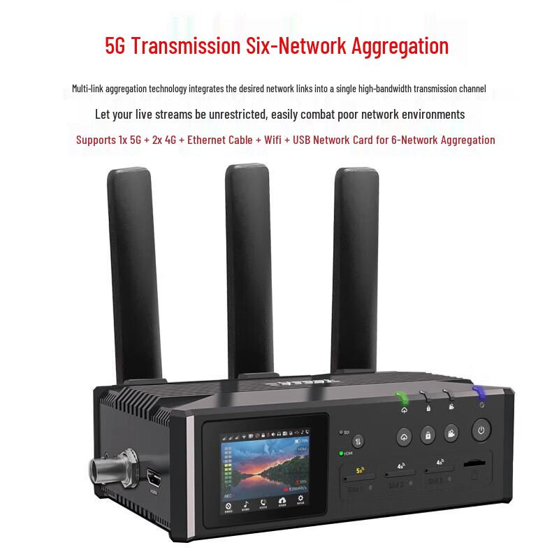 

oton Ucast Q8S 5G Multi-Network Live Streaming Encoder