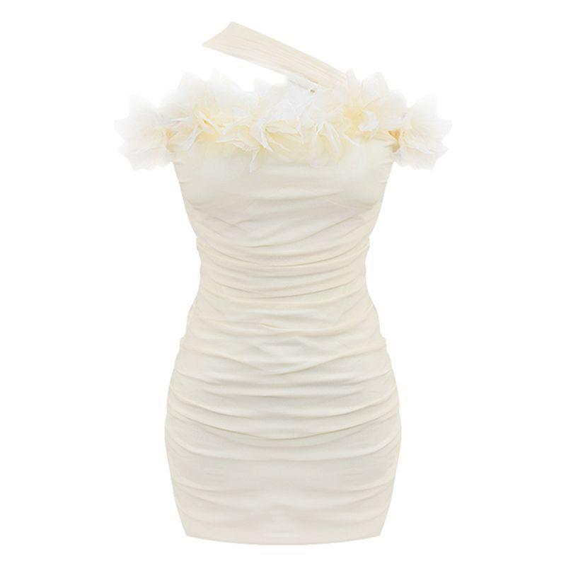 French Temperament Pure Desire Wind Tube Top Dress Women's Autumn and Winter New Design Feeling Backless Tight Hip Wrap Short Skirt