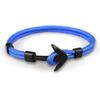 Trendy Men's Polyester Airplane Anchor Bracelet