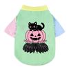 1 Pc Halloween Pet Shirts Cute Ghost Pumpkin Print T‑Shirt Cats & Dogs Costume Festival Apparel For Party Cosplay