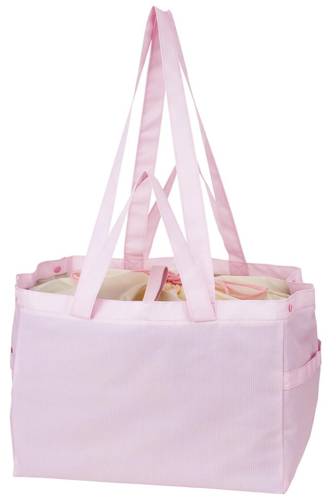 Skater Shopping Basket Bag with Side 40 x 28 x 26 Mizumori Ado Belts, cm, Insulated, KBR28-A